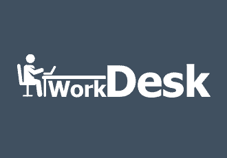 לוגו לדוגמא לאתר Work Desk