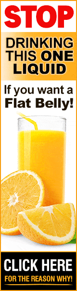 באנר בגודל 160x600 לדוגמא - שתיית מיץ תפוזים